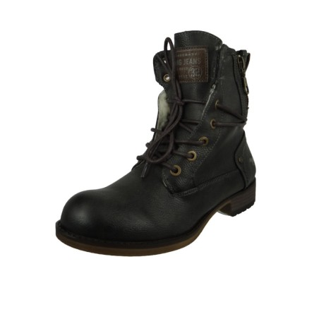 Damen Sportliche Stiefelette  1139630 Grau 259 Graphit Kunst... 37