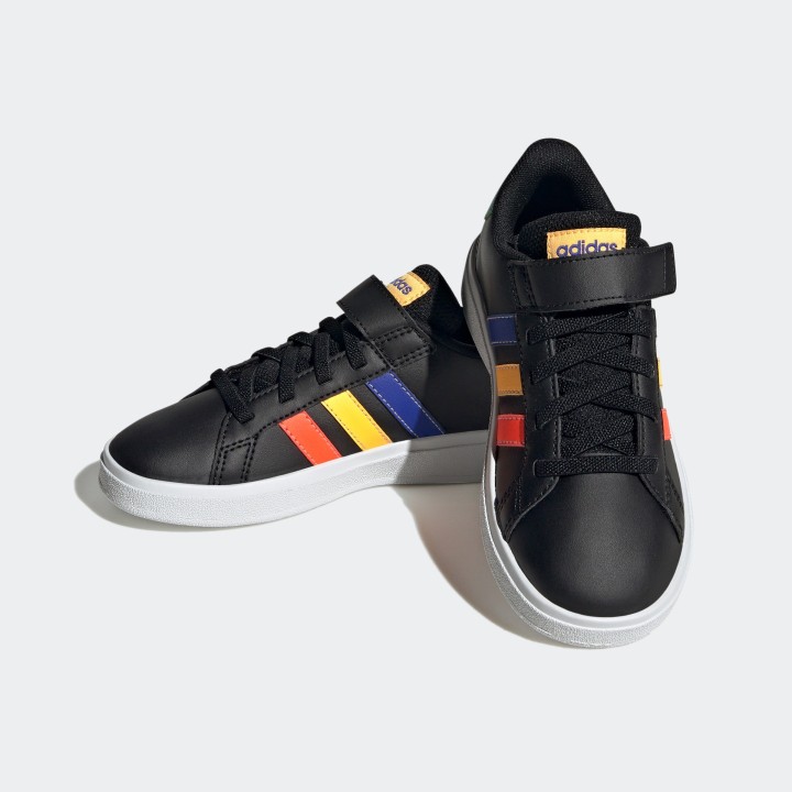 adidas Sportswear Klettschuh »GRAND COURT 2.0 KIDS«, Design auf den Spuren des adidas Superstar
