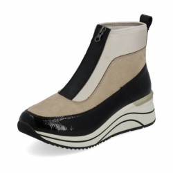 Remonte black jute pearlcream beige 42
