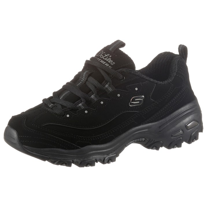 Skechers Sneaker "DLITES PLAY ON", Freizeitschuh, Halbschuh, Schnürschuh mit Air Cooled Memory Foam