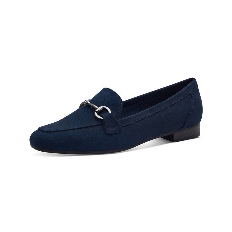 MARCO TOZZI Slipper, Blockabsatz, Loafer, Businessschuh mit Schmuckspange