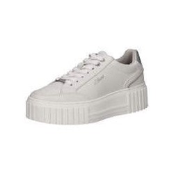 s.Oliver Plateau Sneaker Damen weiß|weiß|weiß