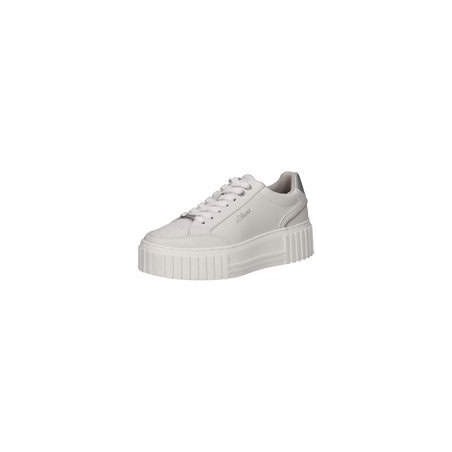 s.Oliver Plateau Sneaker Damen weiß|weiß|weiß