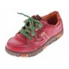 TMA Damen Leder Schuhe TMA 4181 Sneaker Halbschuhe Schnürschuh Ungefüttert, Used Look