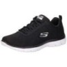 Skechers Pure Genius Flash Classic Damen schwarz|schwarz|schwarz|schwarz