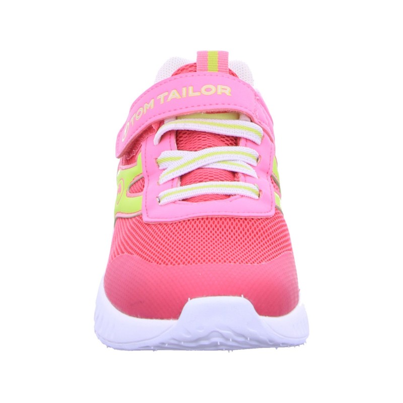 Tom Tailor Mädchen Sneaker, pinkneongelb 32