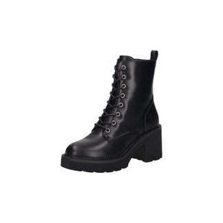Dockers Schnür Boots Damen schwarz|schwarz