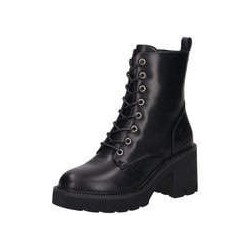 Dockers Schnür Boots Damen schwarz|schwarz