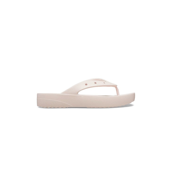 CROCS Damen Zehentrenner Classic Platform Flip rosa | 39-40