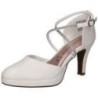 piece of mind Spangenpumps Damen weiß|weiß