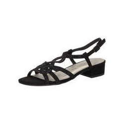 Via della Rosa Sandale Damen schwarz|schwarz|schwarz|schwarz|schwarz|schwarz|schwarz|schwarz
