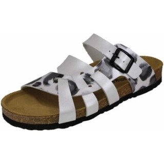 Clogs Pantoletten (off-white-schwarz) 700308-03