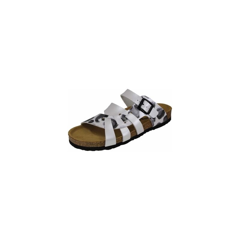 Clogs Pantoletten (off-white-schwarz) 700308-03