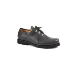 DIRNDL & BUA Trachtenschuhe - Haferlschuhe SANTIAGO ANTIBOCK grau | 44