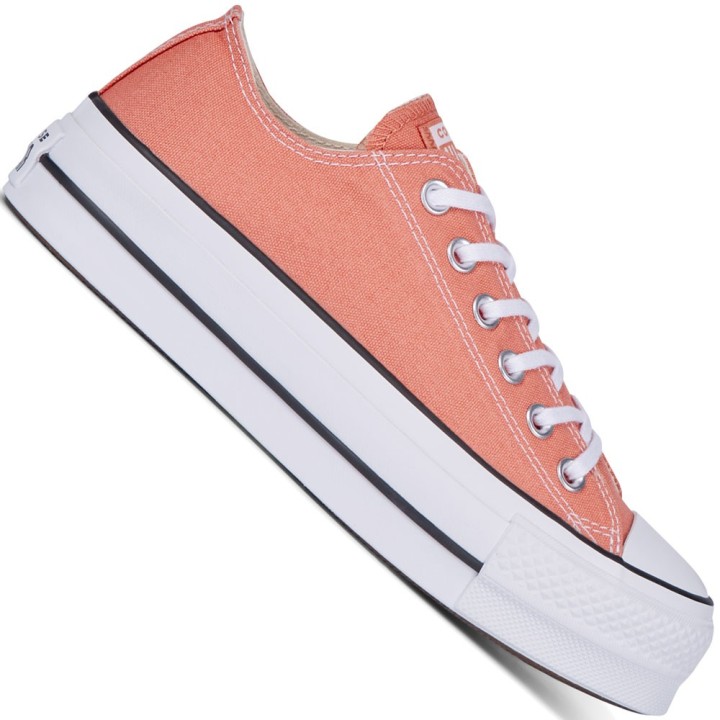 Converse Chuck Taylor All Star Lift OX Sneaker Desert Peach
