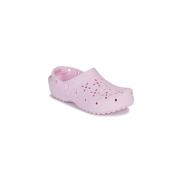 Crocs  Clogs Classic Floral Cut Out Clog