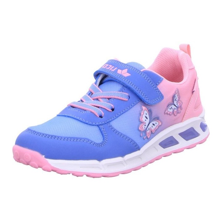 Lico Blinky Girl Klettschuh echtes Leder