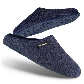 Komforty Komforty Hausschuhe Damen Herren für drinnen & draußen aus Wolle Hausschuh (Paar, Natürliche Wolle, Natürlicher Kaut