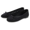 LASCANA Ballerina, Freizeitschuh, Slipper, Halbschuh mit kleinen Cut-Outs VEGAN