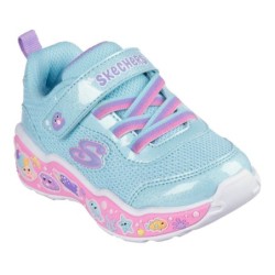 Skechers Lauflernschuh »PLAY SCENE-FUN SQUAD«, Sneaker mit bunten Motiven verziert, Größenschablone zum Download