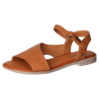 Mustang Shoes Sandale, Sommerschuh, Sandalette, Riemchensandale in asymmetrischer Form