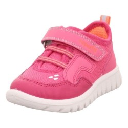 Superfit Klettschuh »SPORT7 MINI WMS: mittel«, Sneaker zum Schlupfen, Unifarben, Größenschablone zum Download