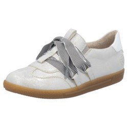 Rieker Slip-On Sneaker, Slipper, Halbschuh, Freizeitsneaker mit modischem Schnürelement