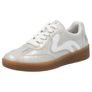 RIEKER Sport Plateausneaker, Freizeitschuh, Halbschuh, Schnürschuh in veganer Verarbeitung