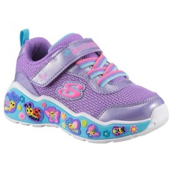 Skechers Lauflernschuh »PLAY SCENE-FUN SQUAD«, Sneaker mit bunten Motiven verziert, Größenschablone zum Download