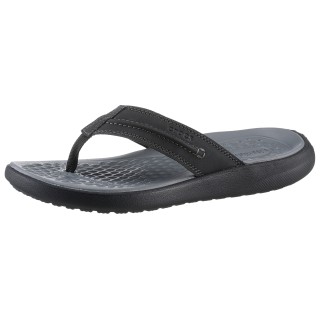 Crocs Zehentrenner »Yukon Vista II Flip«, Sandale, Sommerschuh mit Ziernaht