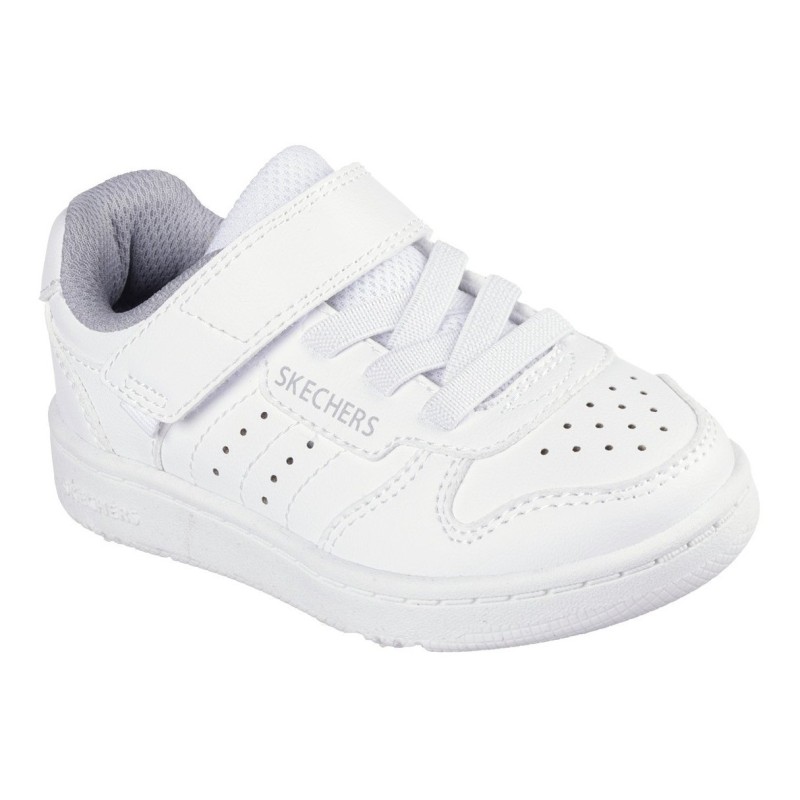 Skechers Lauflernschuh »QUICK STREET«, Retro Sneaker mit Klettverschluss, Größenschablone zum Download