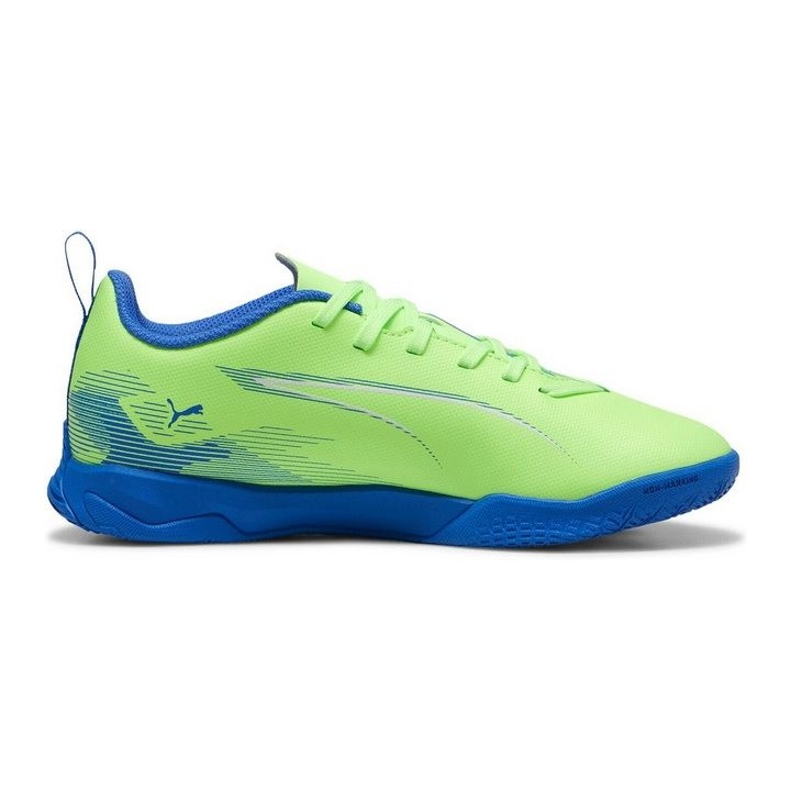 PUMA ULTRA 5 PLAY IT Jr FIZZY APPLE-PUMA WHITE-BLUEMAZ Fußballschuh