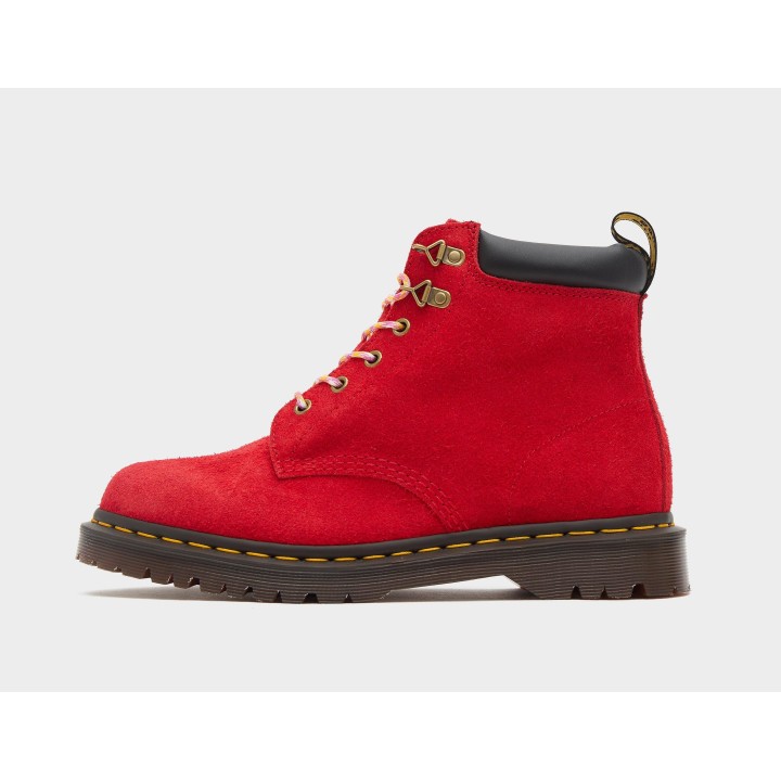 Dr. Martens 939 Suede Boot, Red