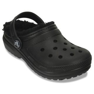 Crocs Clog »Classic Lined Clog«, Kindergartenschuh, Hausschuh mit kuscheligem Futter