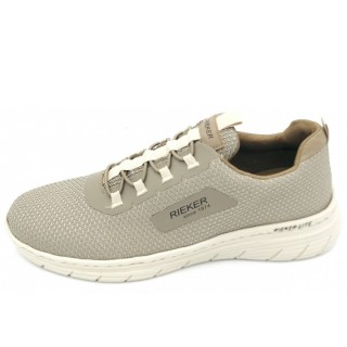 Rieker FSK Herren Halbschuhe taupe 40