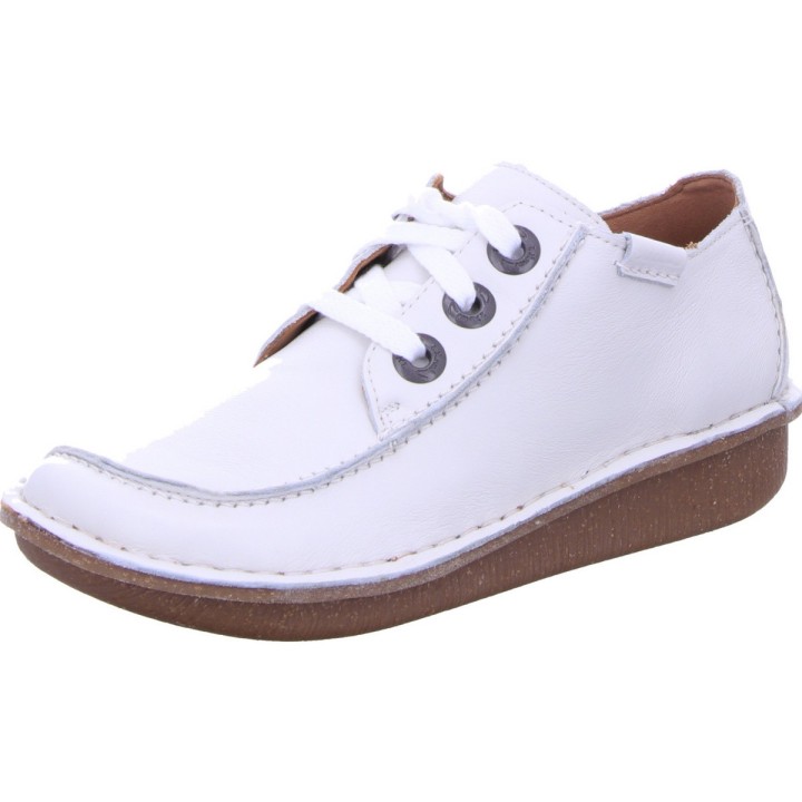 Clarks sonstiges weiß 3,5