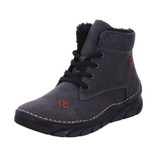 Stiefelette grau 36