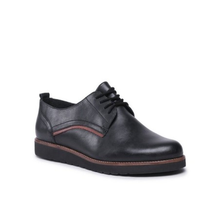 LASOCKI Halbschuhe Eva WI16-EVA-01 Black Schnürschuh