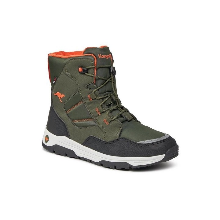 KangaROOS Schneeschuhe Schneeschuhe K-Mj North Rtx 18928 000 8090 Military Green/Flame
