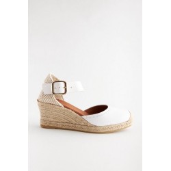 Next Forever Comfort® Leder-Espadrilles mit Keilabsatz Espadrille (1-tlg)