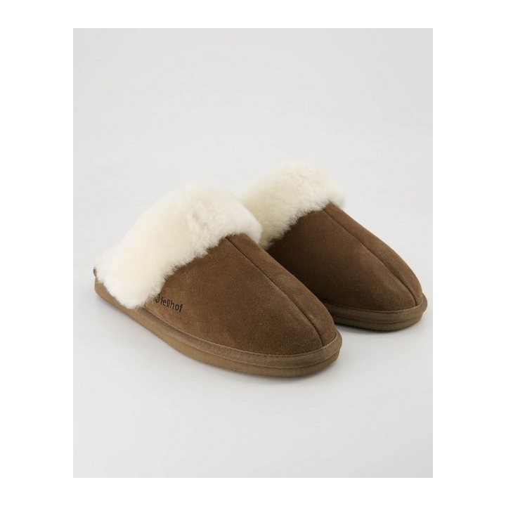 Fellhof Pantoffel Komfort Hausschuh