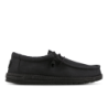 HEYDUDE Wally Washed Canvas Herren Schuhe - Schwarz - Größe: 43 - Canvas - Foot Locker