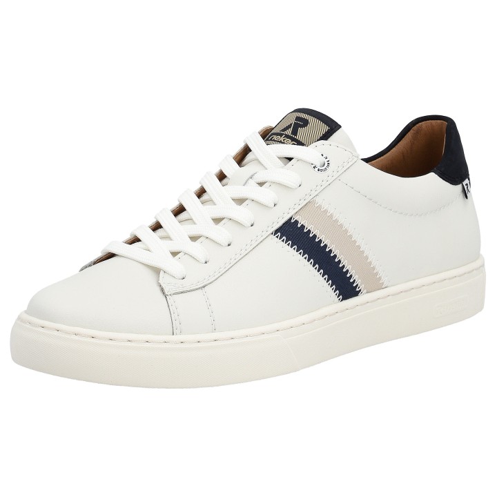 RIEKER Sport Sneaker, mit Leder-Innenfutter, Freizeitschuh, Halbschuh, Schnürschuh