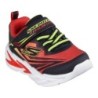 Skechers Lauflernschuh »FLEX-GLOW ULTRA LIGHTS«, Blink,-Klettschuh zum Schlüpfen, Neon, Größenschablone zum Download