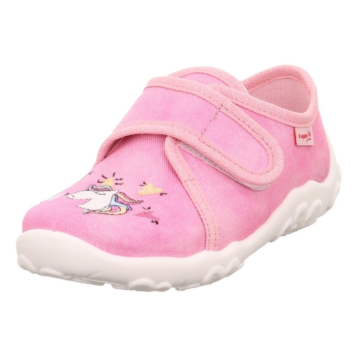 Superfit Hausschuh »BONNY WMS: mittel«, Kindergartenschuh mit Einhorn-Motiv, Größenschablone zum Download