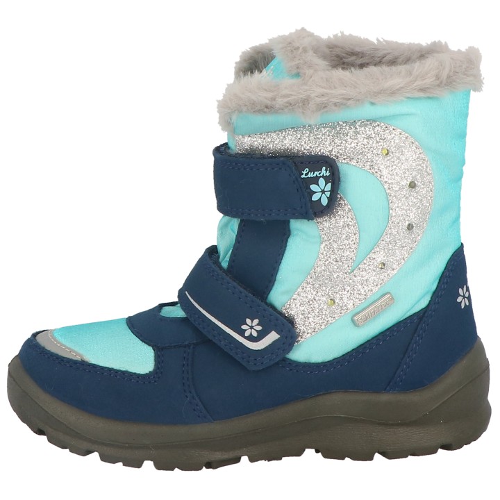 Lurchi Winterstiefel »Kadira-SYMPATEX Blinkschuh«, Winterboots mit Glitzerbesatz, Größenschablone zum Download