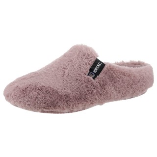 VERBENAS Pantoffel »YORK Gales«, Pantoffel, Hausschuh, Homeslipper in kuscheliger Plüsch-Optik