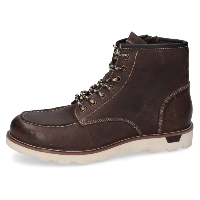 Dockers by Gerli Schnürboots, Boots, Freizeitschuh mit gepolsterter Innensohle