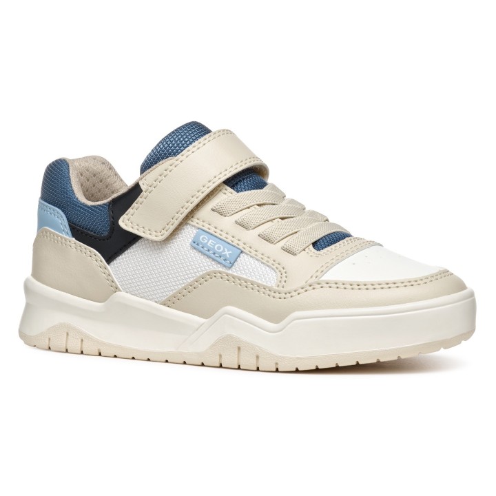 Geox Sneaker »J PERTH BOY«, Retro Sneaker, Slip-On Sneaker mit Klettverschluss