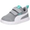 PUMA Courtflex V3 Mesh Inf Sneaker Mädchen|Jungen grau|grau